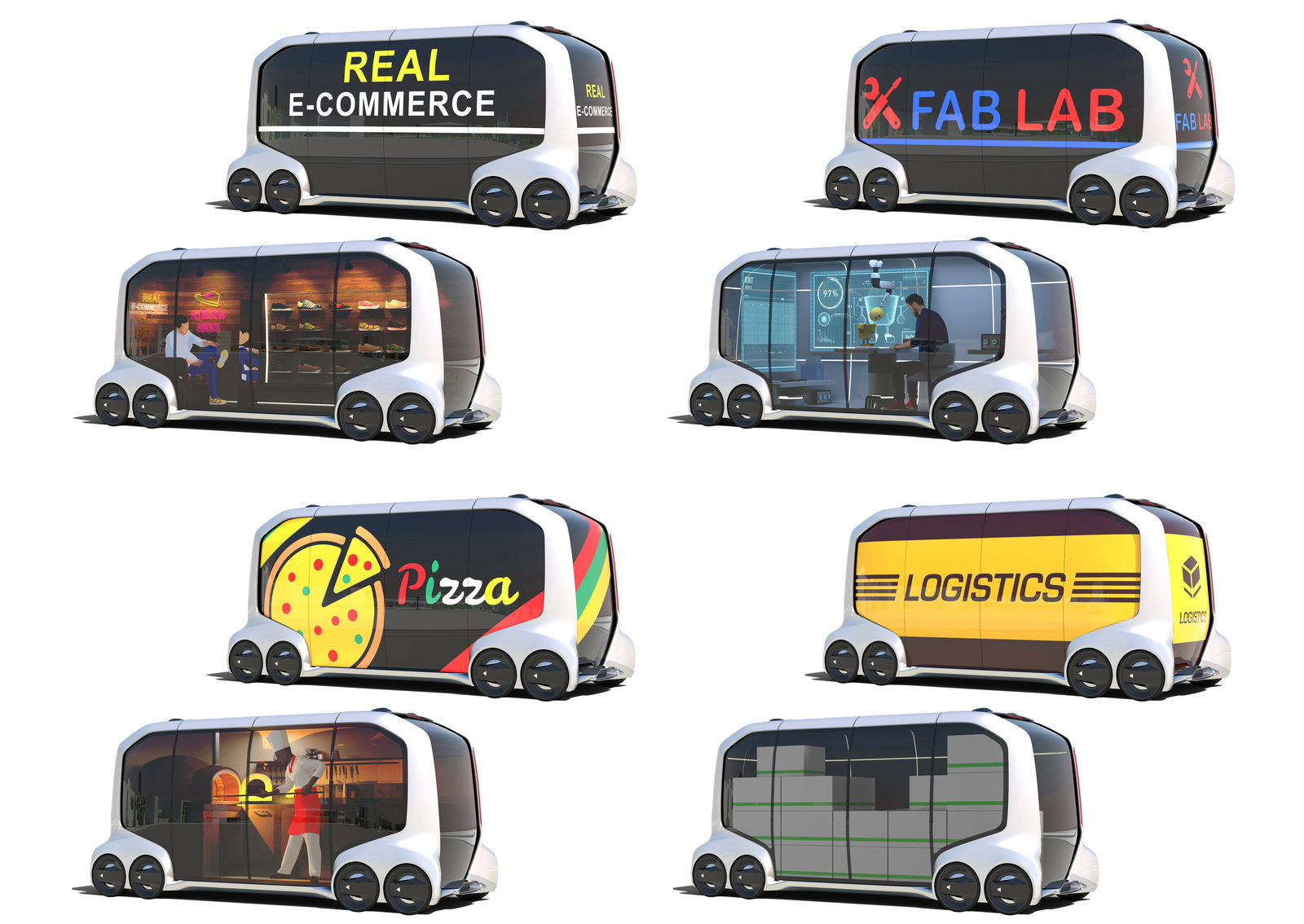 Autonomous Pizza Delivery Vans Might Soon Be A Thing