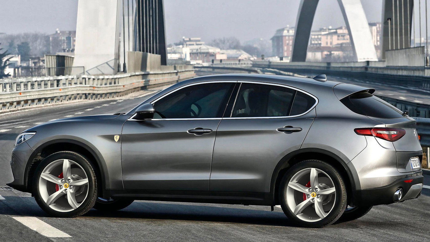 This Stelvio-Based Render Previews The Ferrari SUV-That-Isn't