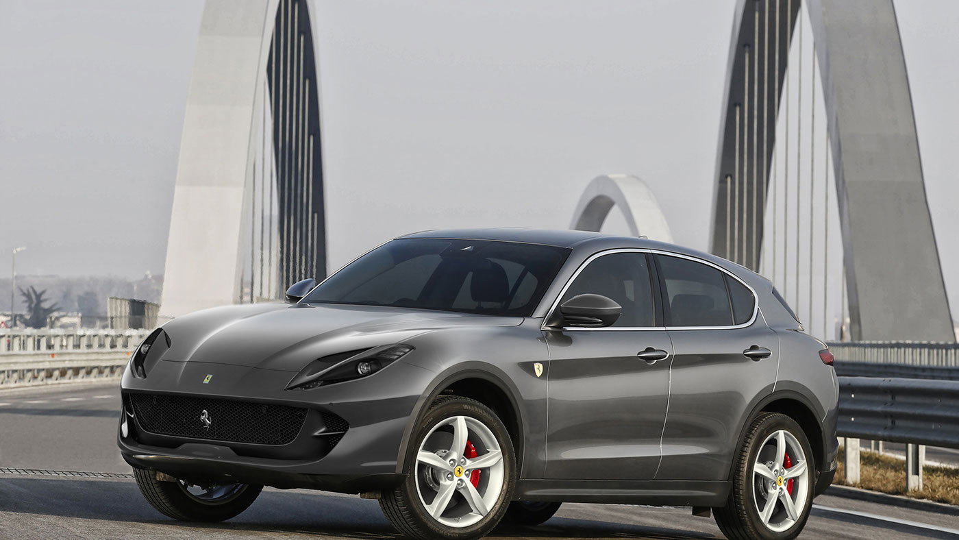 This Stelvio-Based Render Previews The Ferrari SUV-That-Isn't