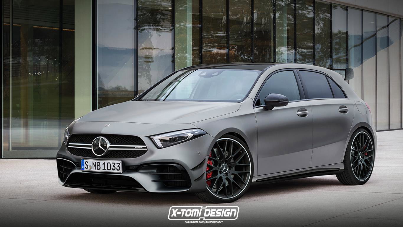 Of Course There's Already A Render Of The 2020 Mercedes-AMG A45 'Predator'