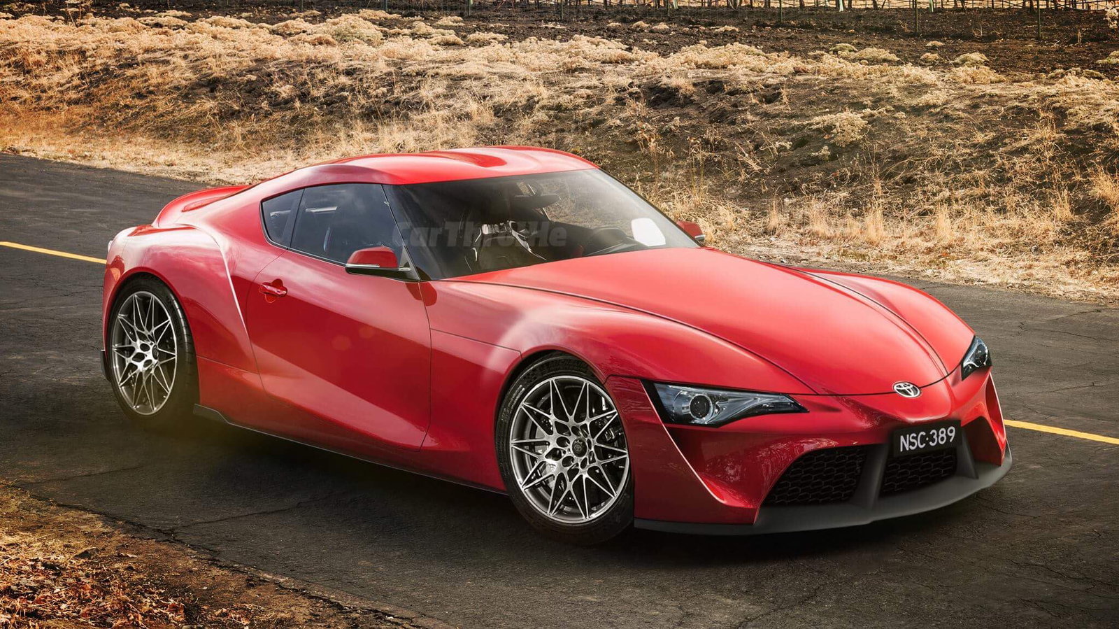 Another Car Throttle-commissioned render imagining the new Supra