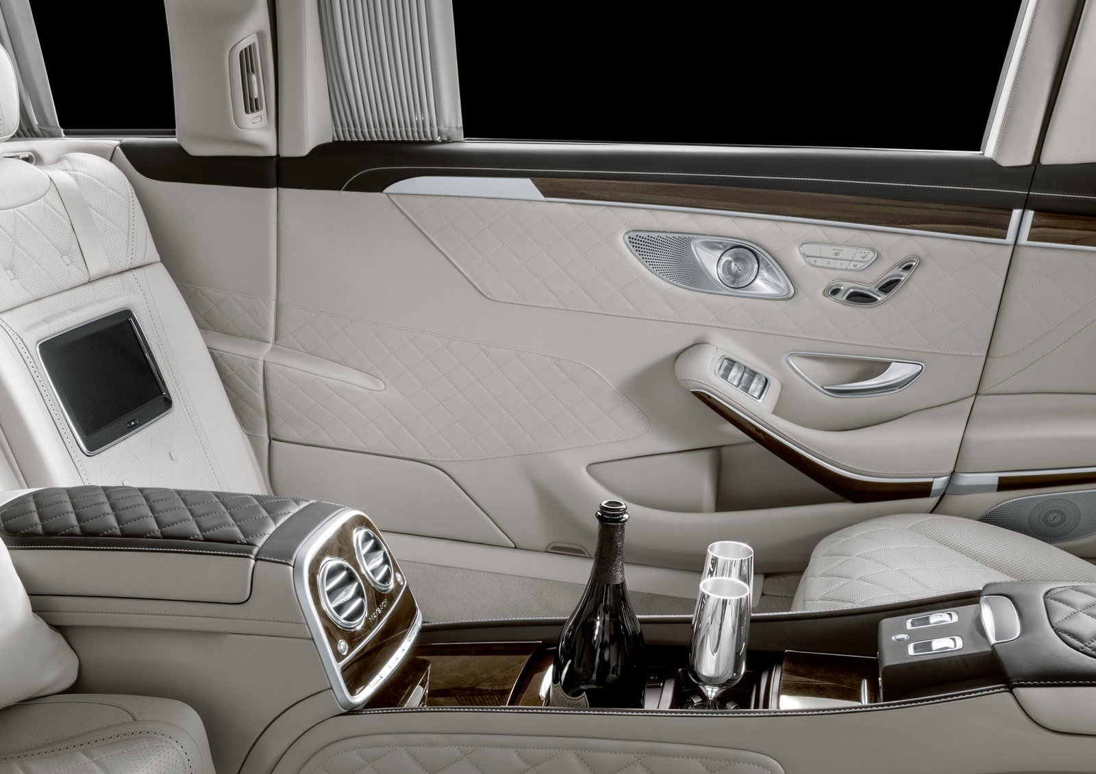 The Mercedes-Maybach Pullman Contains More Cow Than Texas