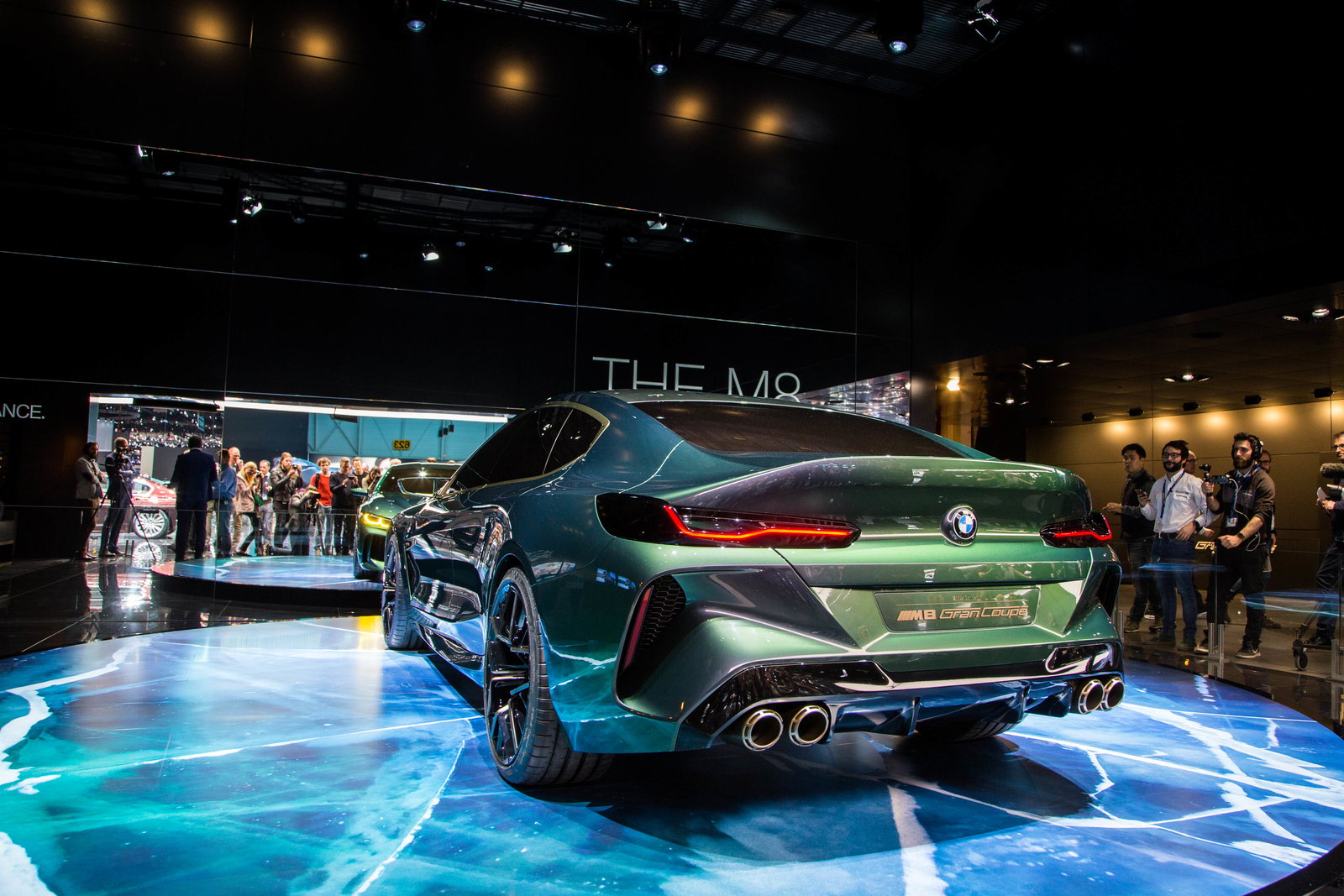 The BMW M8 Gran Coupe Is A Mean, Green M5 In A Sharp New Suit