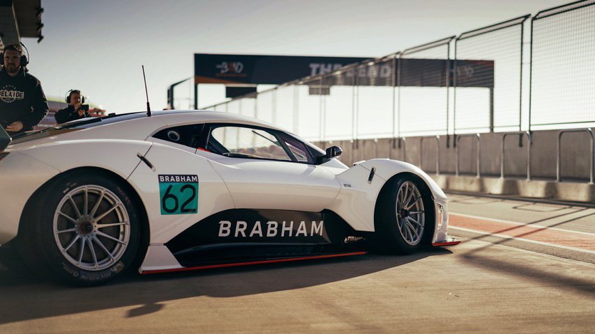 This Is The Brabham BT62's Surprisingly Basic Official Racing Livery