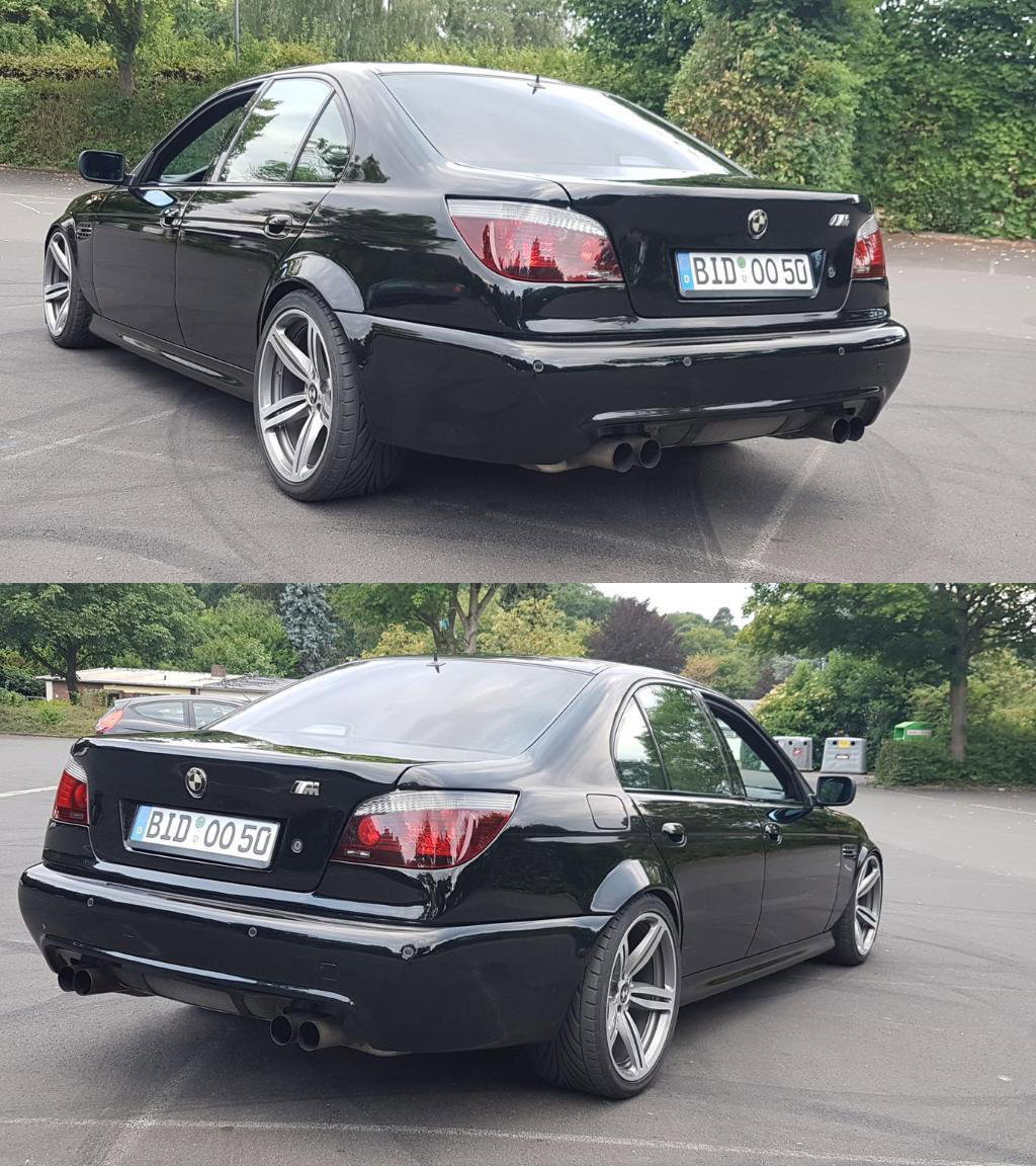 We Can't Unsee This E39 M5's Awkward E60 Bodywork Conversion