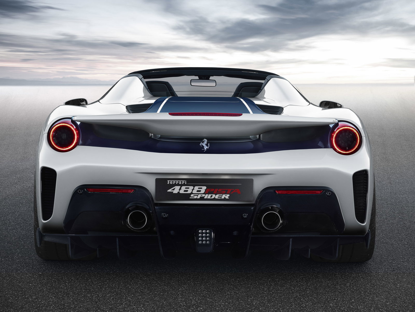 The Ferrari 488 Pista and Pista Spider have exhaust manifolds made from Inconel