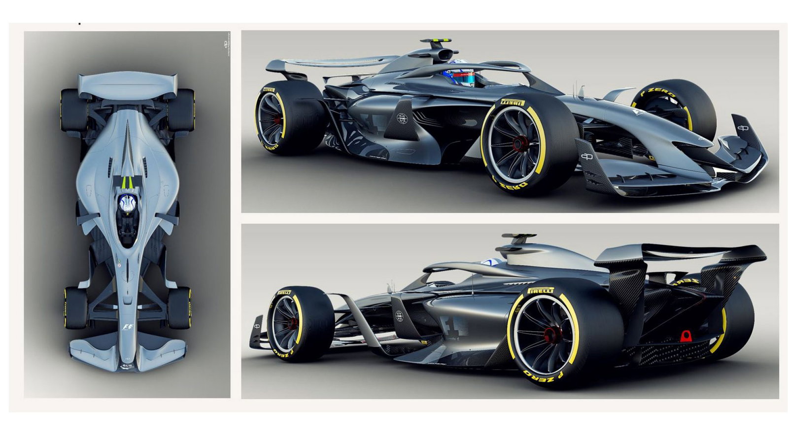 Here's What Formula 1 Wants Its Cars To Look Like In 2021