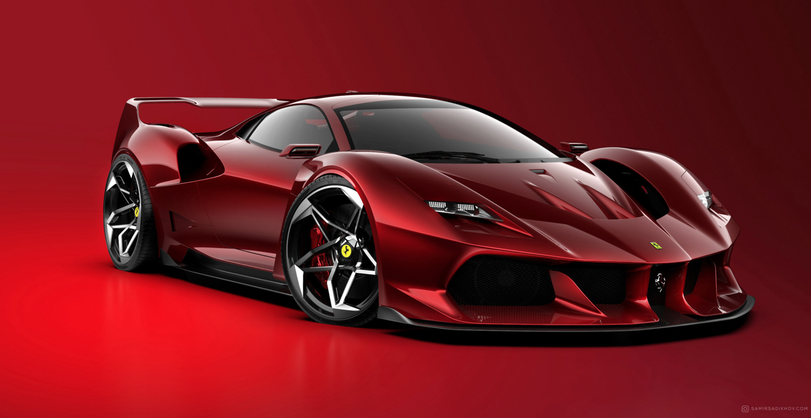 We Can't Stop Staring At This Modernised Ferrari F40