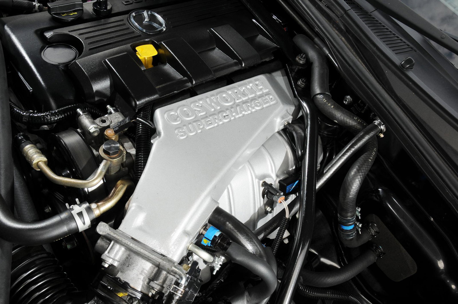 A supercharged Mazda MX-5