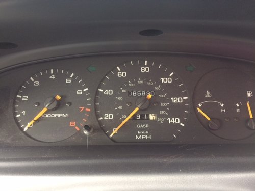 The MX-6's dials will be familiar to NA MX-5 owners