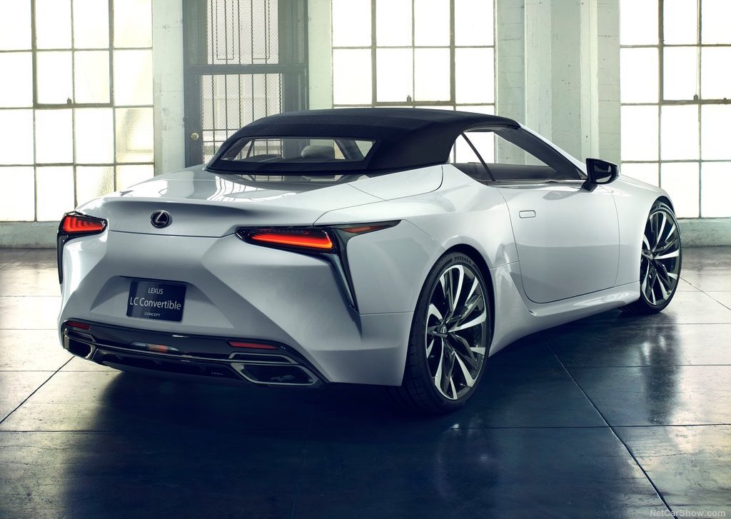 The Lexus LC Convertible Is Here To Fill Your Ears With N/A V8 Noise