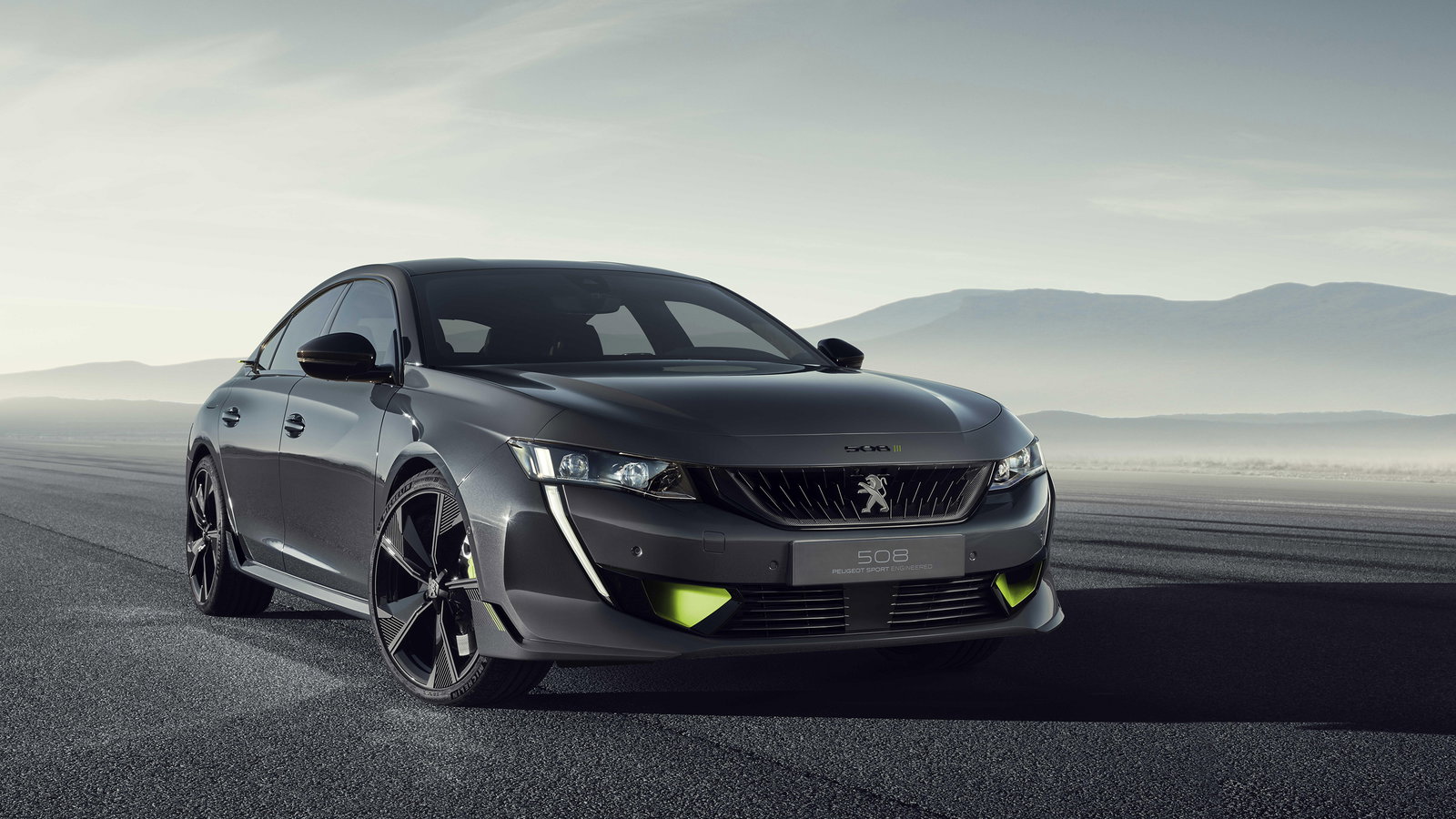Peugeot’s New Hybrid Saloon Concept Does 0-62mph In 4.3 Seconds