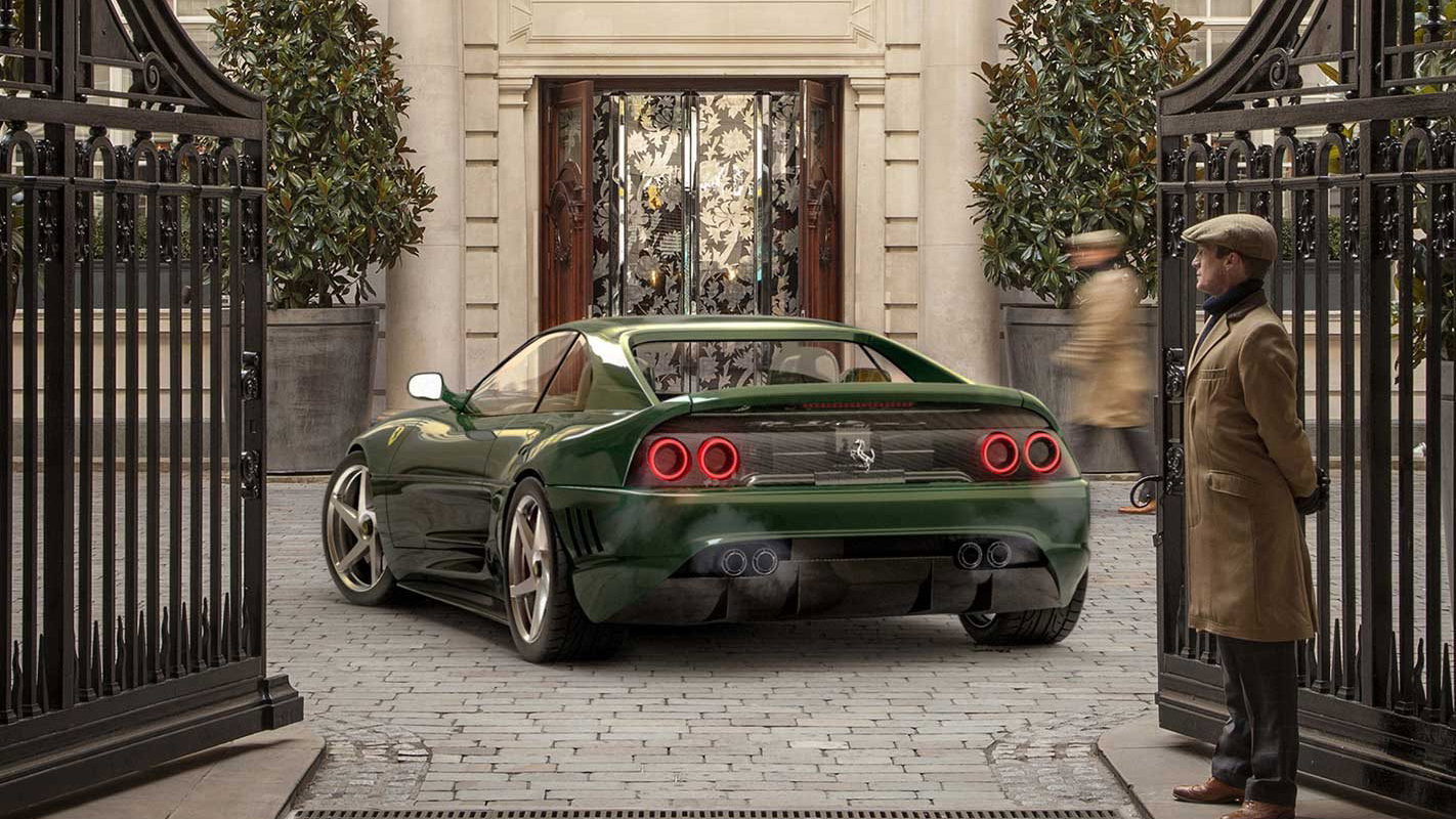 Britain Is ‘Doing A Singer’ With This Stunningly Modified Ferrari 348