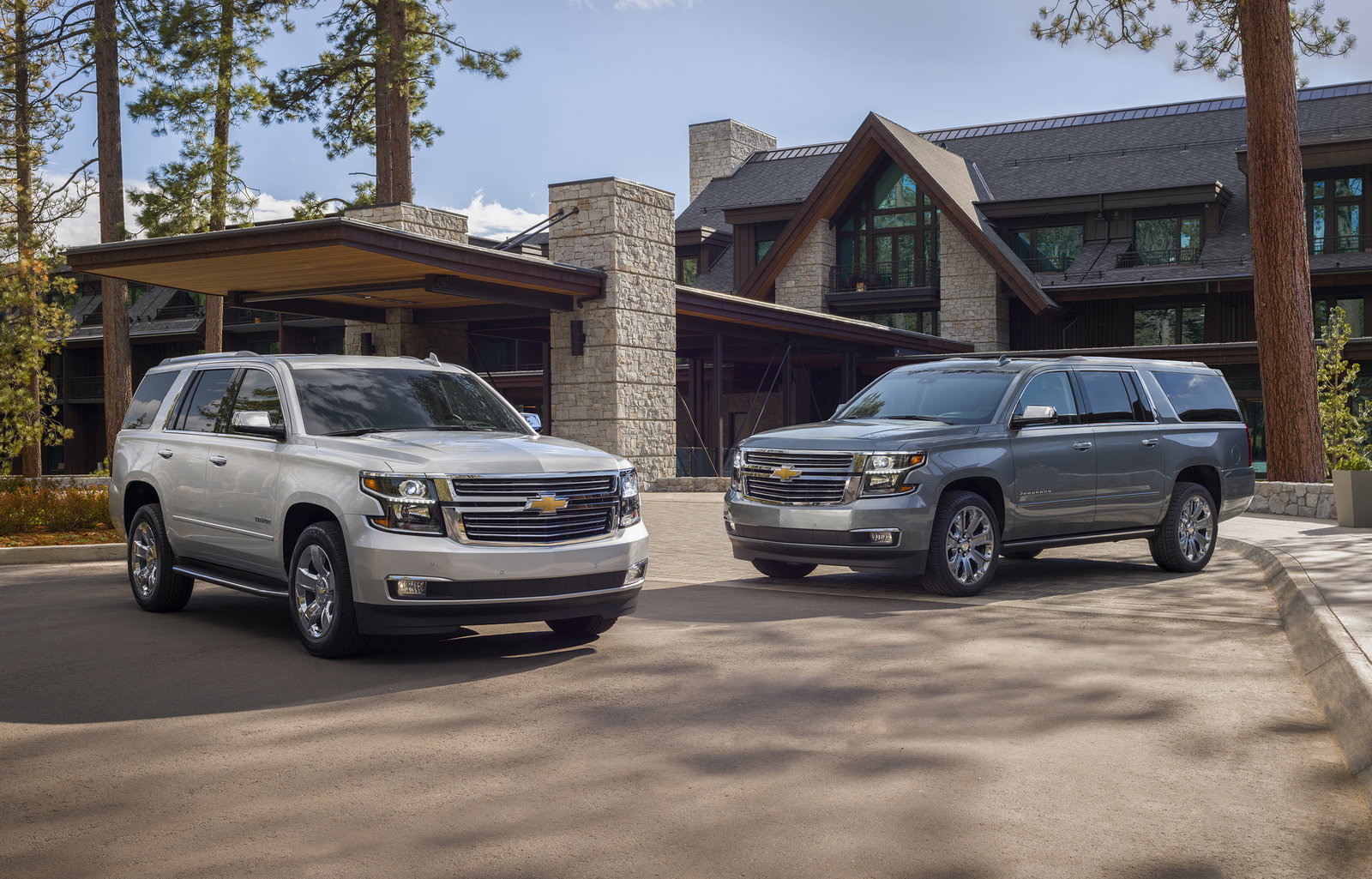 The Tahoe and Suburban are mostly the same SUV, but the Suburban is larger