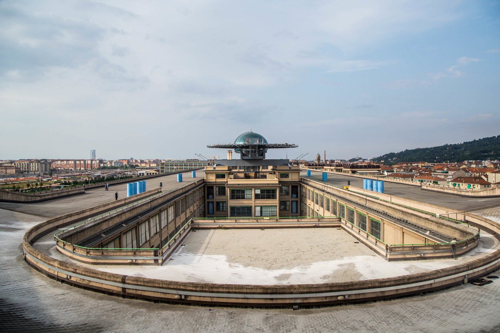 Exploring The Abandoned Test Track On A Shopping Mall Roof