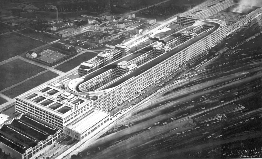 The Fiat Lingotto plant in its heyday