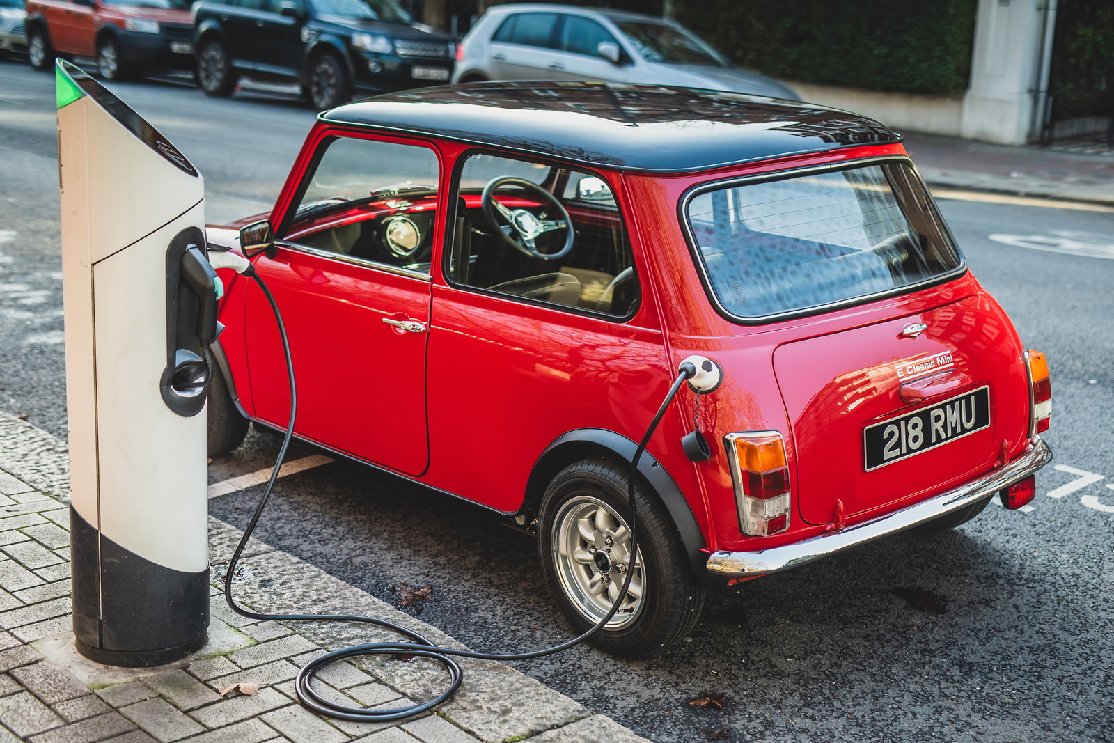 You can get an electric classic Mini too... but it's £79,000
