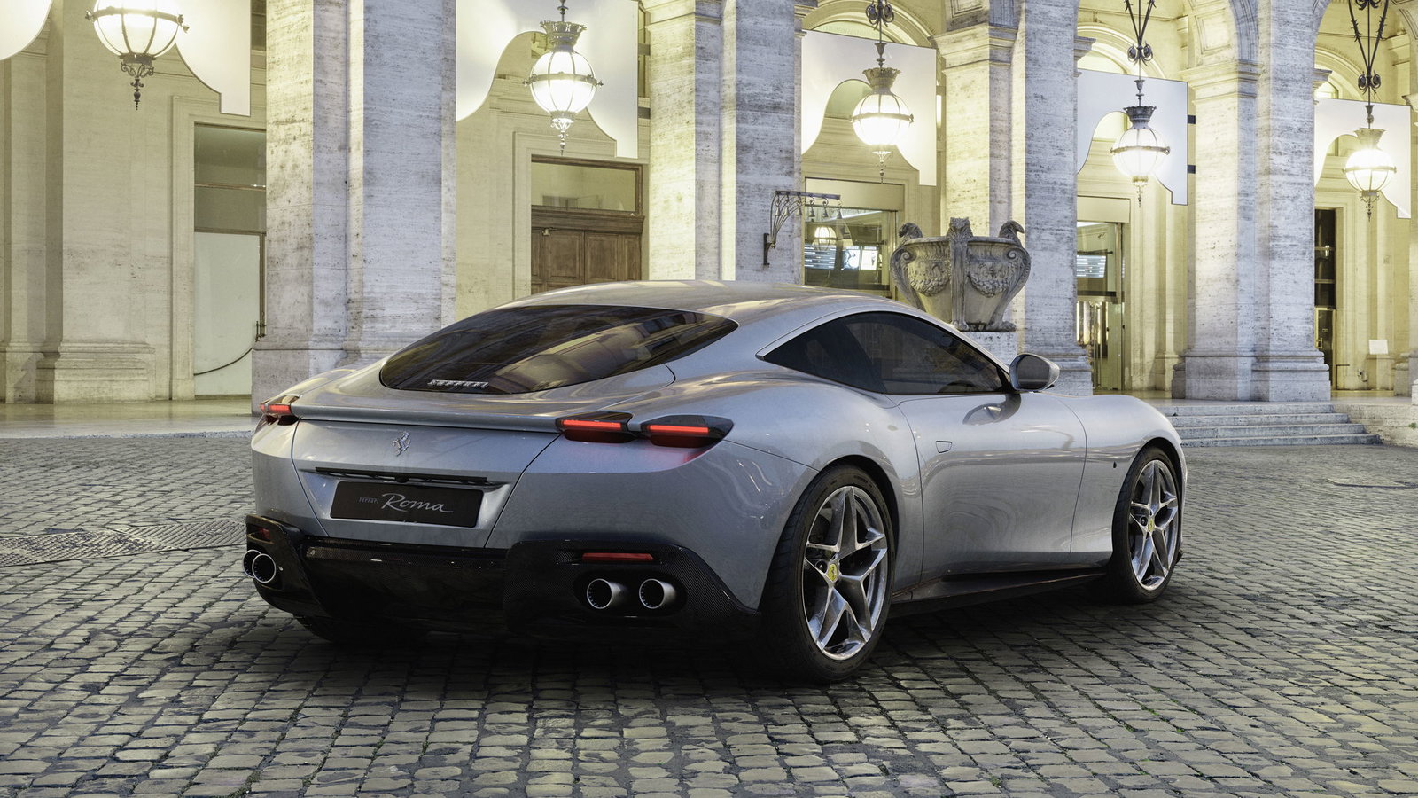 The Ferrari Roma Is Maranello's Curvaceous New V8 Coupe