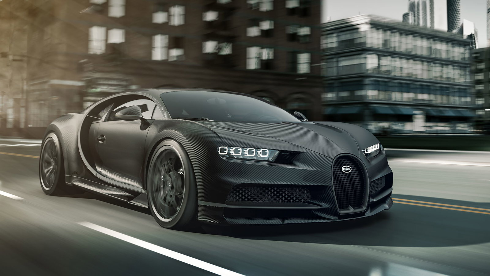Check Out The €3m, Carbon-Clad Bugatti Chiron Noire