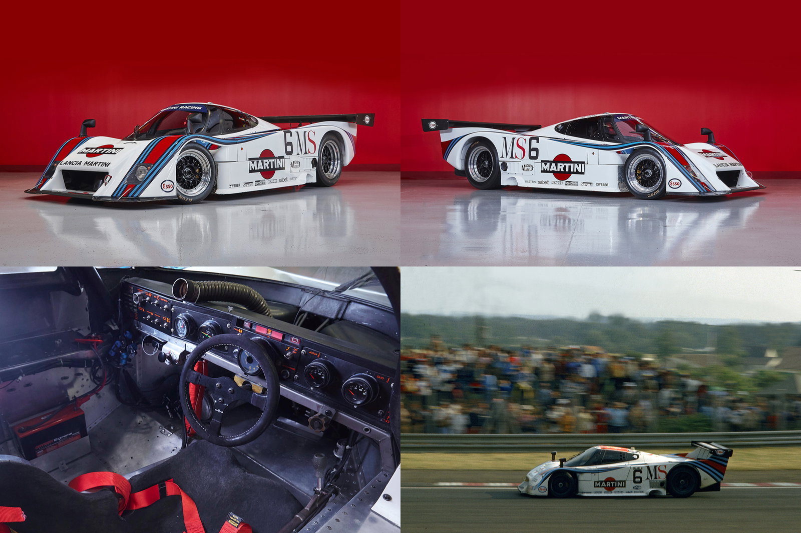 Six Iconic Martini-Liveried Racing Lancias Are Up For Sale