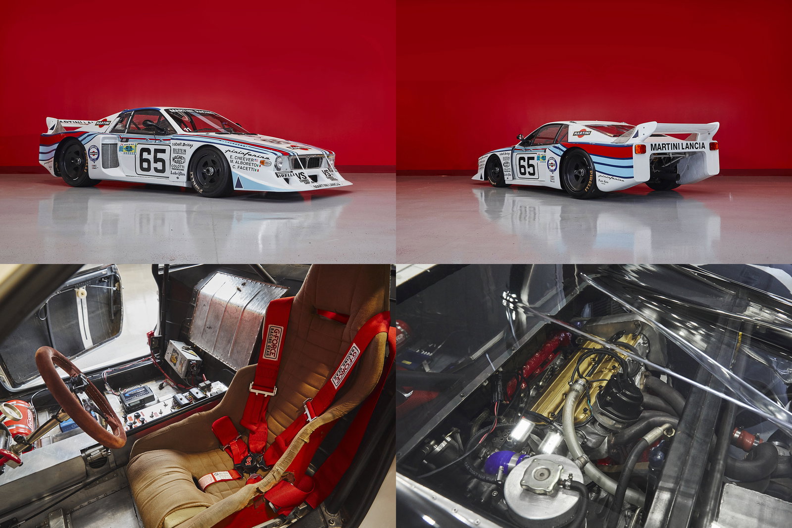 Six Iconic Martini-Liveried Racing Lancias Are Up For Sale