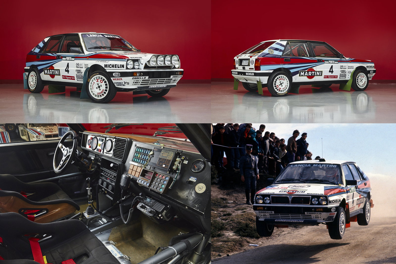 Six Iconic Martini-Liveried Racing Lancias Are Up For Sale