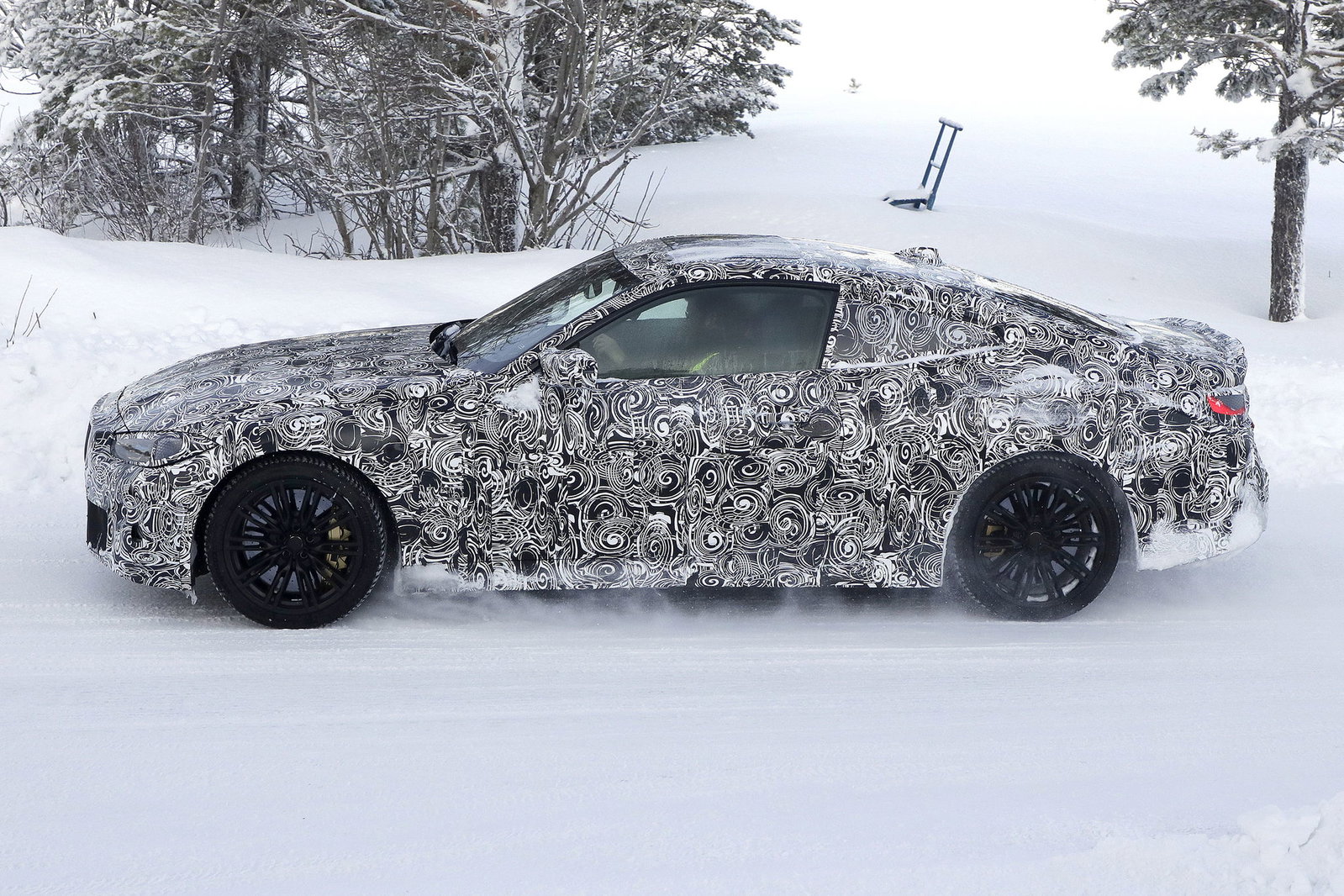 New, 473bhp BMW M4 Spotted Hiding Its Gargantuan Grille