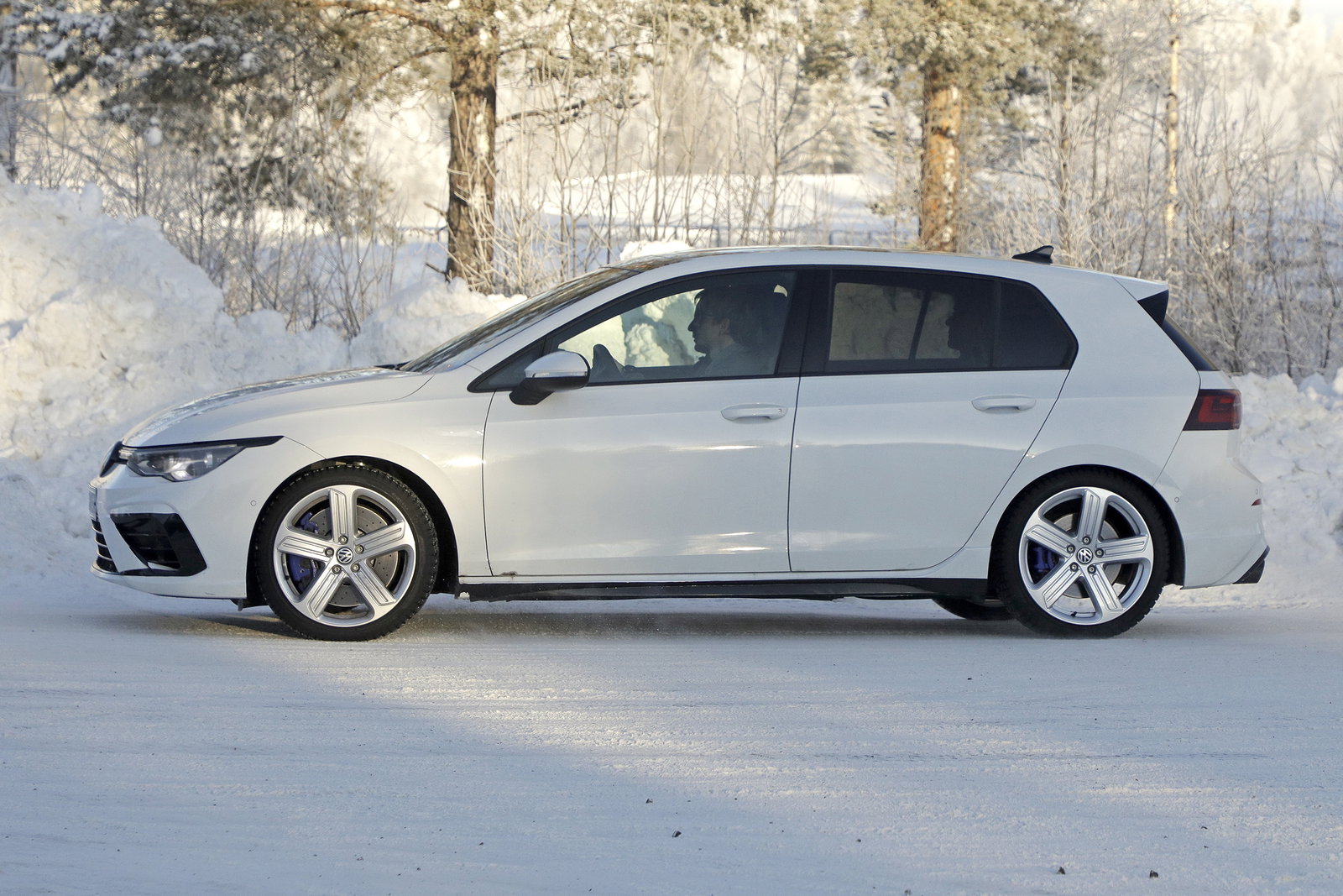 Next VW Golf R Spied From All Angles Without (Much) Camouflage