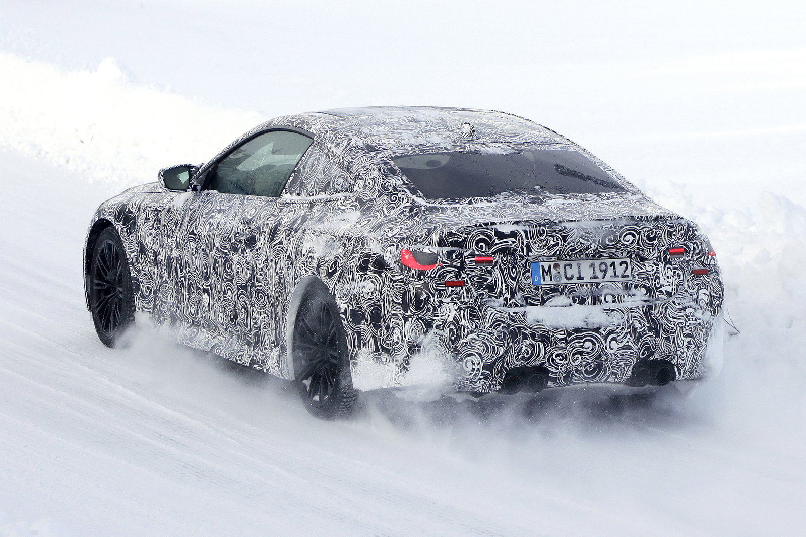 New, 473bhp BMW M4 Spotted Hiding Its Gargantuan Grille
