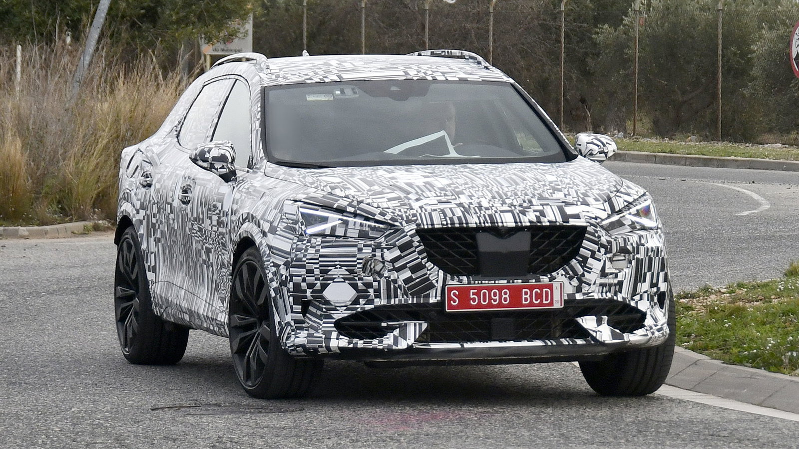 New Cupra Formentor Spotted In Camouflage