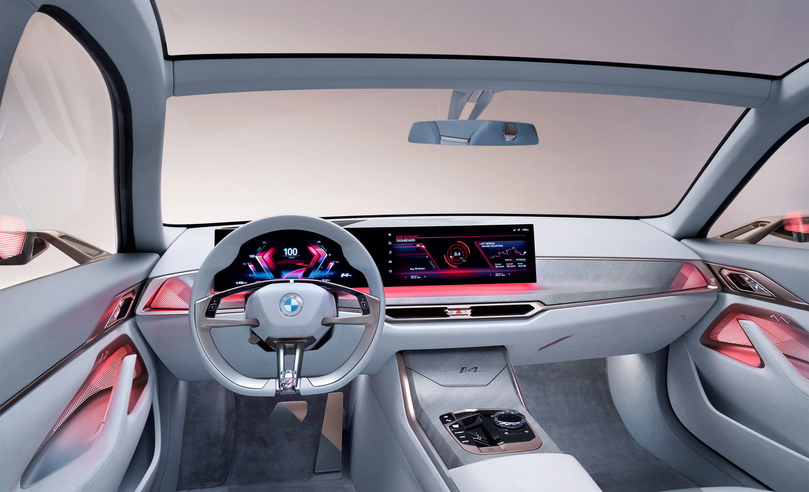 Say Hello To The BMW Concept i4’s Distinctive Face