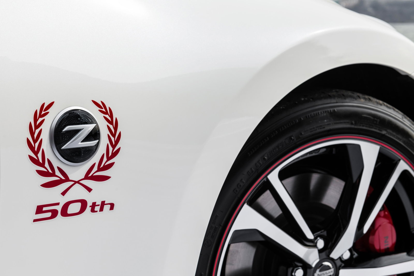The current Z-car logo, as seen on the 50th Anniversary Edition 370Z