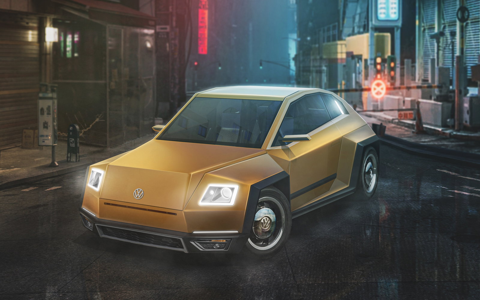 How It'd Look If Every Car Was Styled Like A Tesla Cybertruck