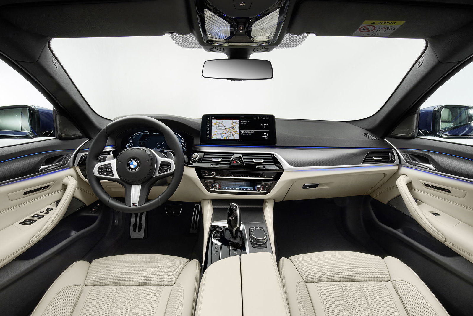 Updated BMW 5-Series Brings a 523bhp M550i And Much Grille