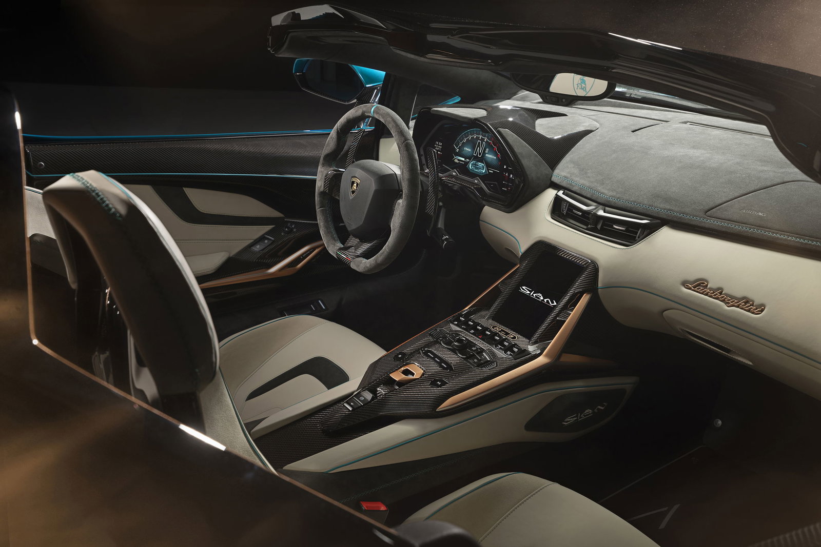 The Lamborghini Sian Roadster Is A V12 Hybrid Hypercar That's Already Sold Out