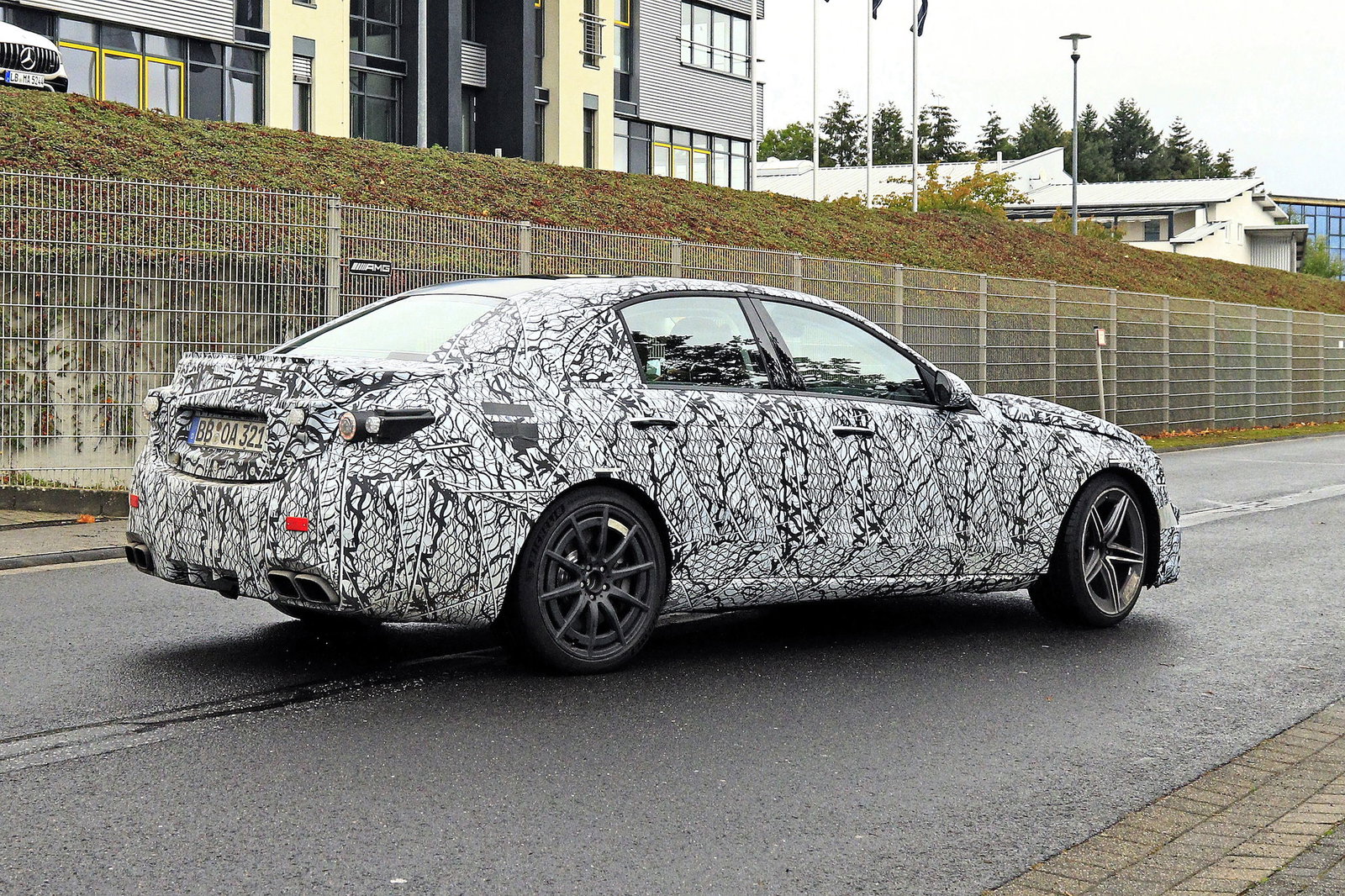 Take A Look At The Possibly A45-Engined Mercedes-AMG C63