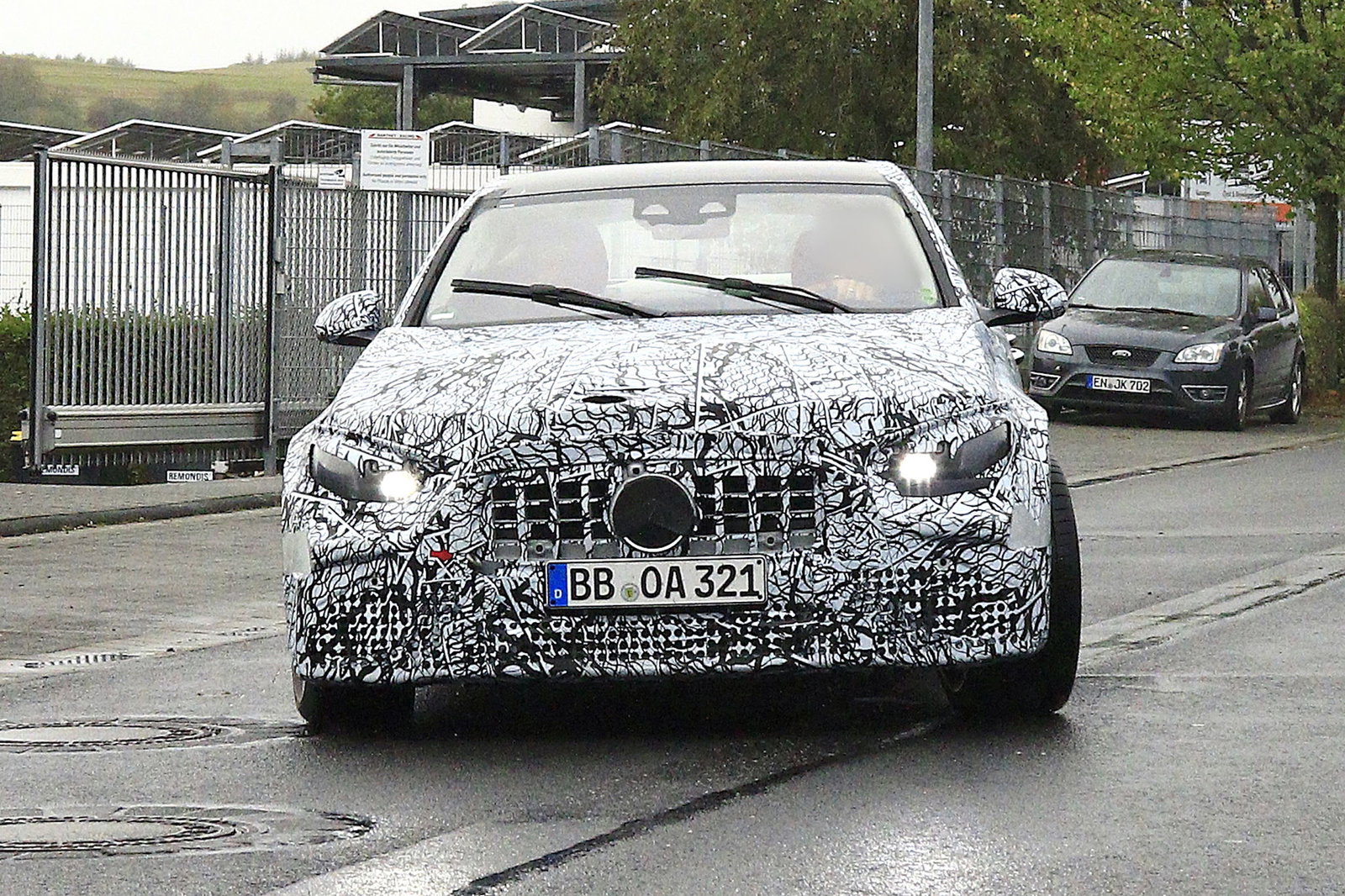Take A Look At The Possibly A45-Engined Mercedes-AMG C63