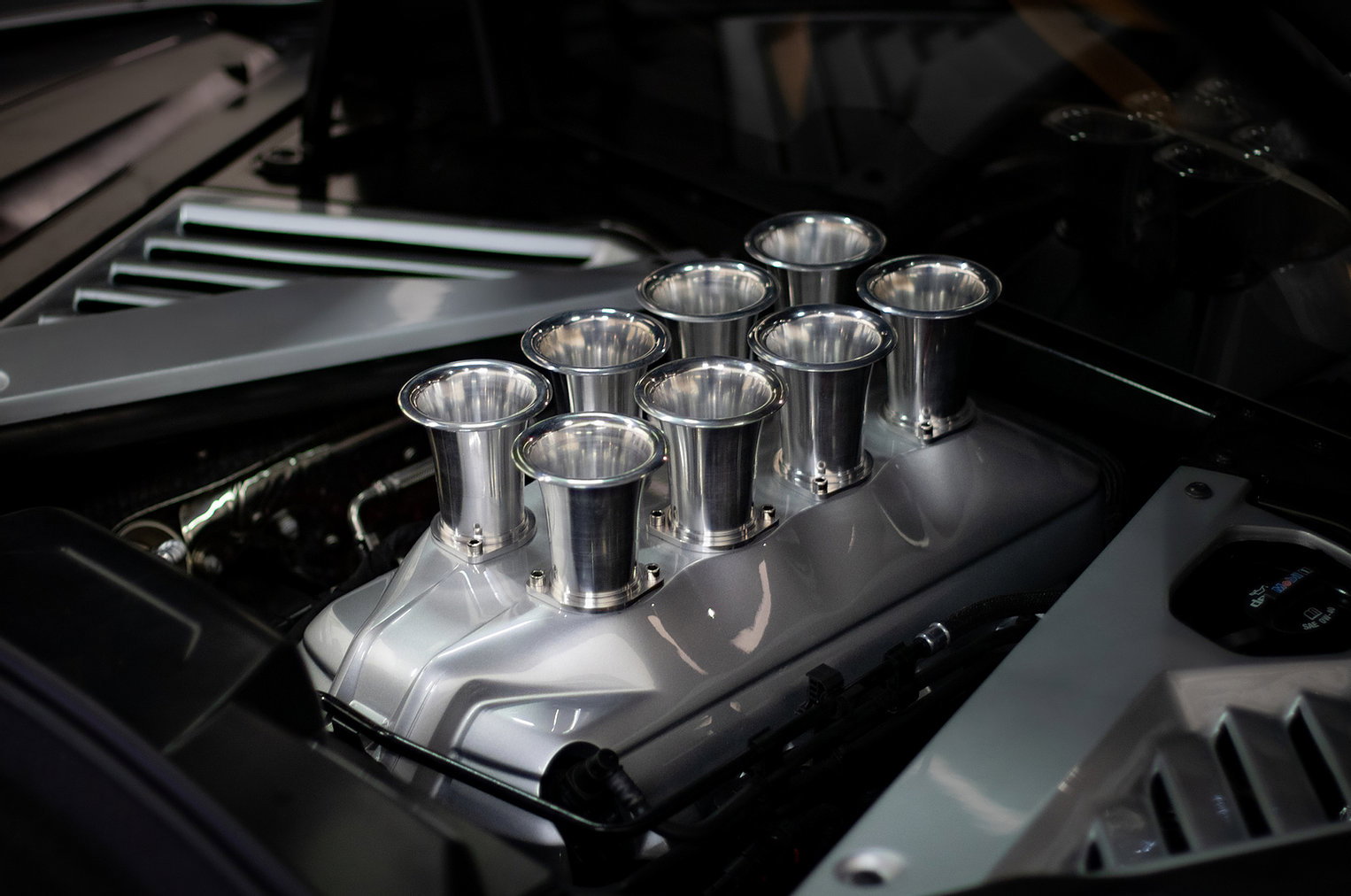 Fake Velocity Stacks For The C8 Corvette Are A Thing, And They Cost $1500