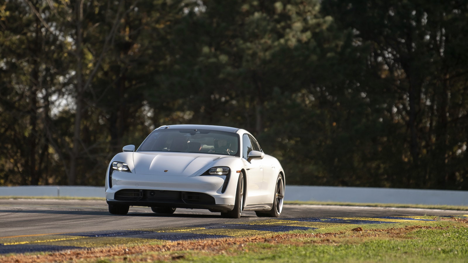 Watch A Porsche Taycan Turbo S Set Road Atlanta's EV Record