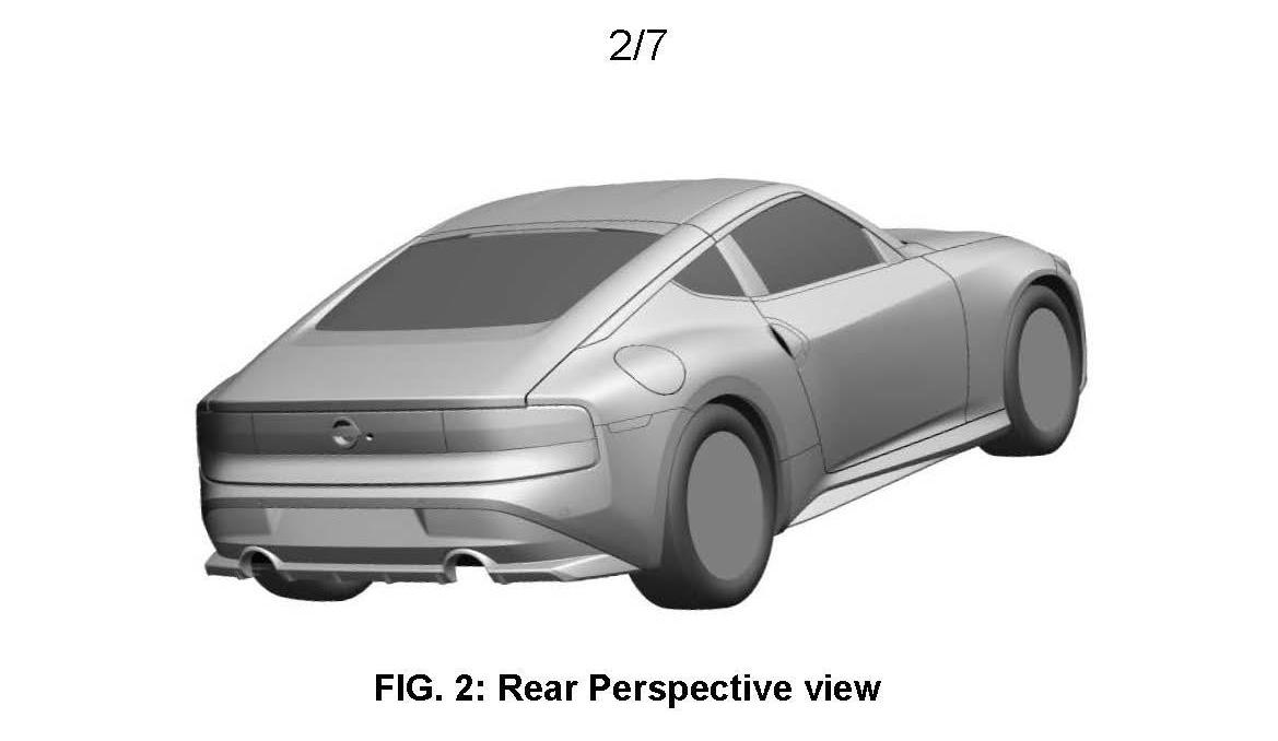 The Nissan '400Z' Will Look Just Like The Proto-Z Concept, Patent Images Reveal