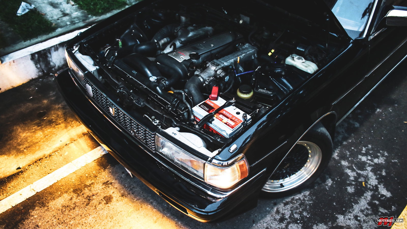 How A Wrecked Toyota Mark II Was Turned Into This 1JZ JDM Luxo-Weapon