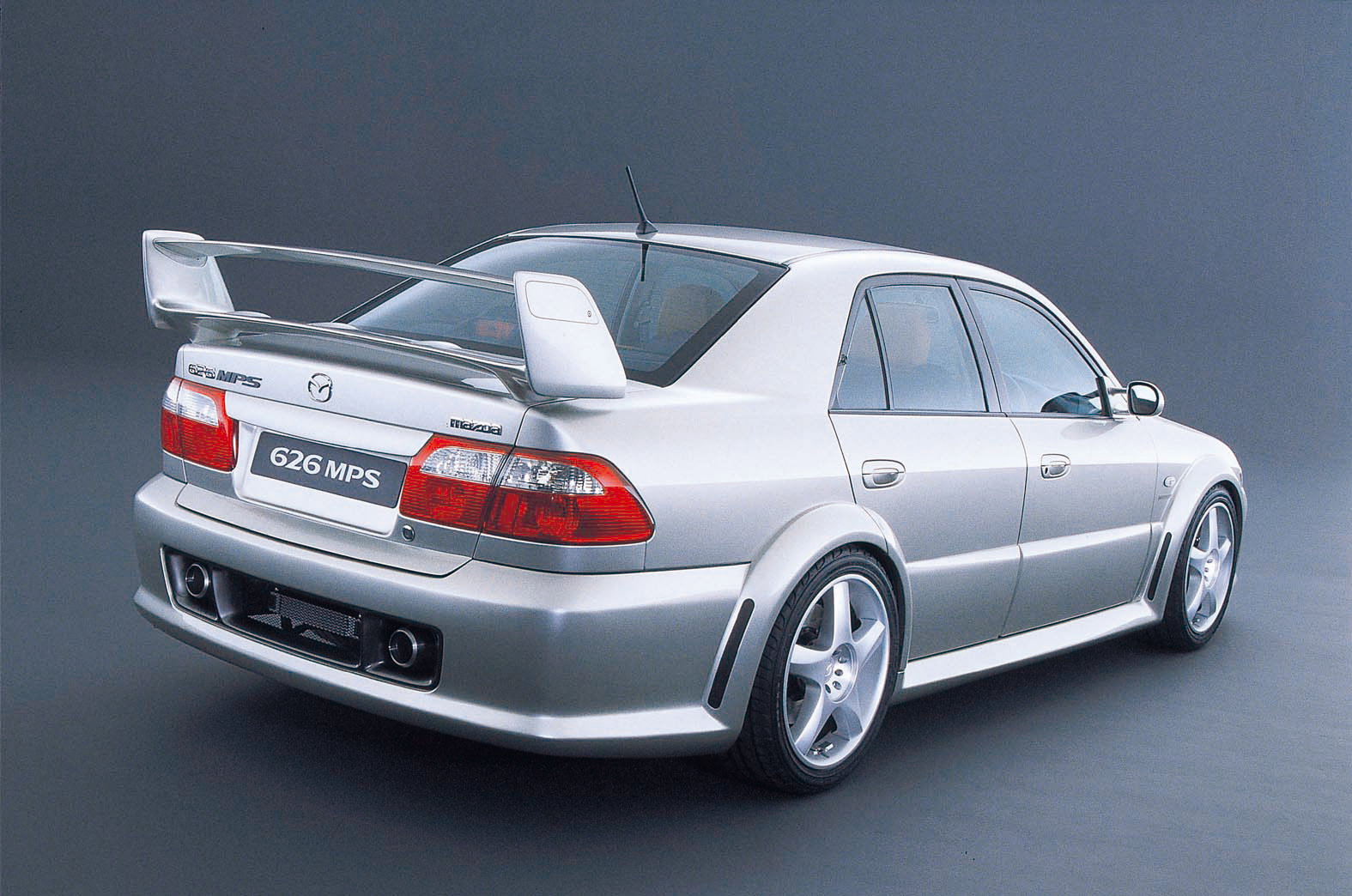 That Time Mazda Built A Twin-Turbo V6 626 To Rival The Mitsubishi Evo