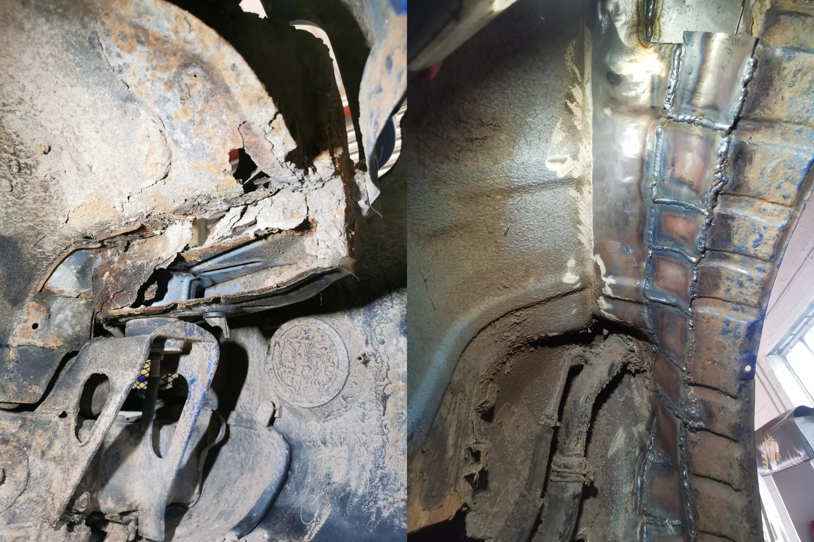 Before and after...