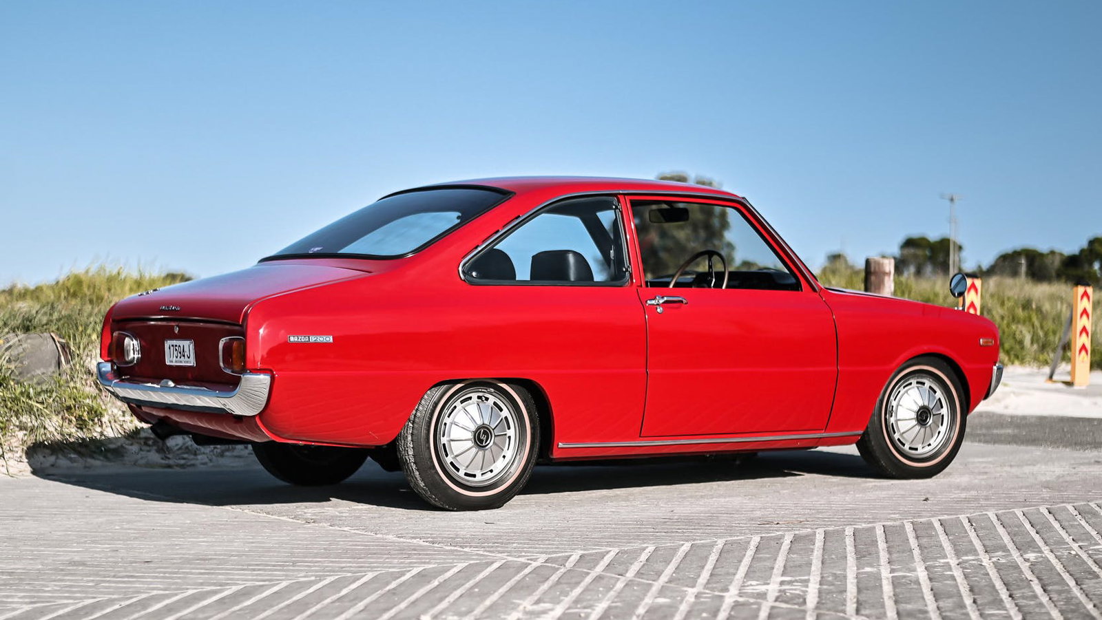 Why Wouldn't You Want A Rotary-Swapped Mazda 1200 Restomod?