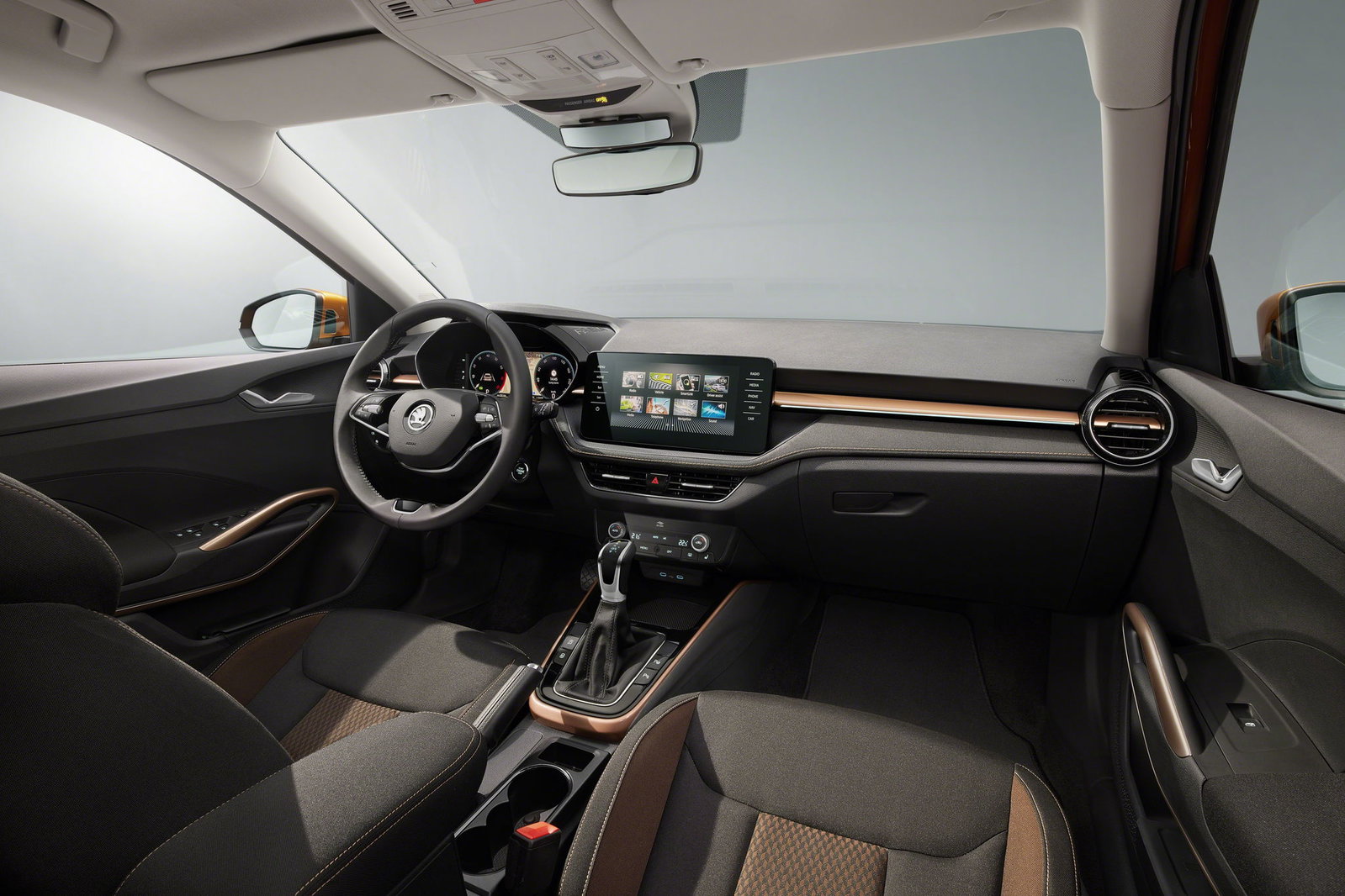 Take A Moment To Appreciate The New Skoda Fabia's Door Umbrella
