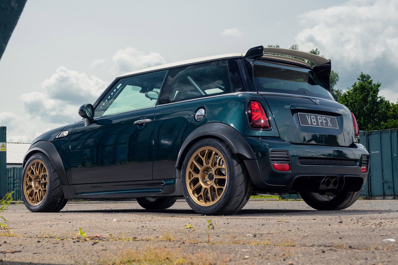 This R56 MINI Cooper S Is Hiding A 414bhp M3 V8 And Subaru Subframes