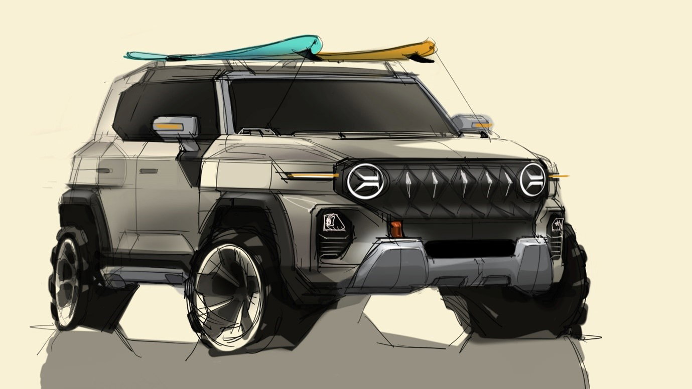 SsangYong's Future SUV Looks Like A Swole Suzuki Jimny
