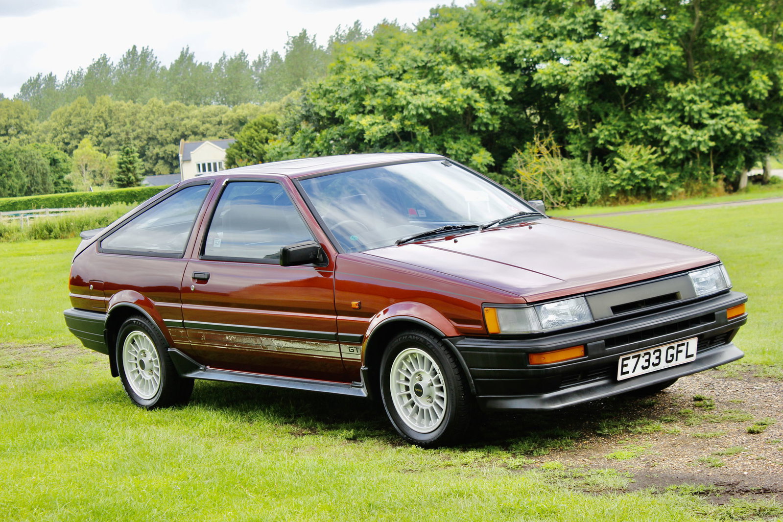 UK market AE86s sadly didn't get pop-up headlights