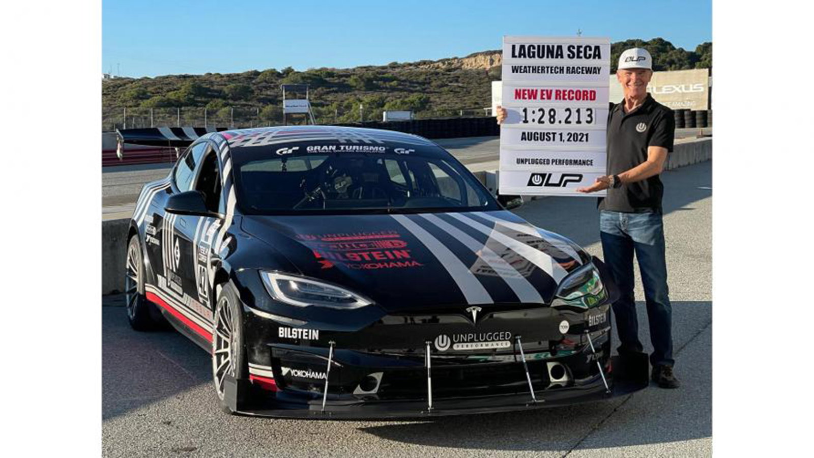 Watch This Tesla Model S Plaid Silently Lap Laguna Seca Faster Than A 911 GT2