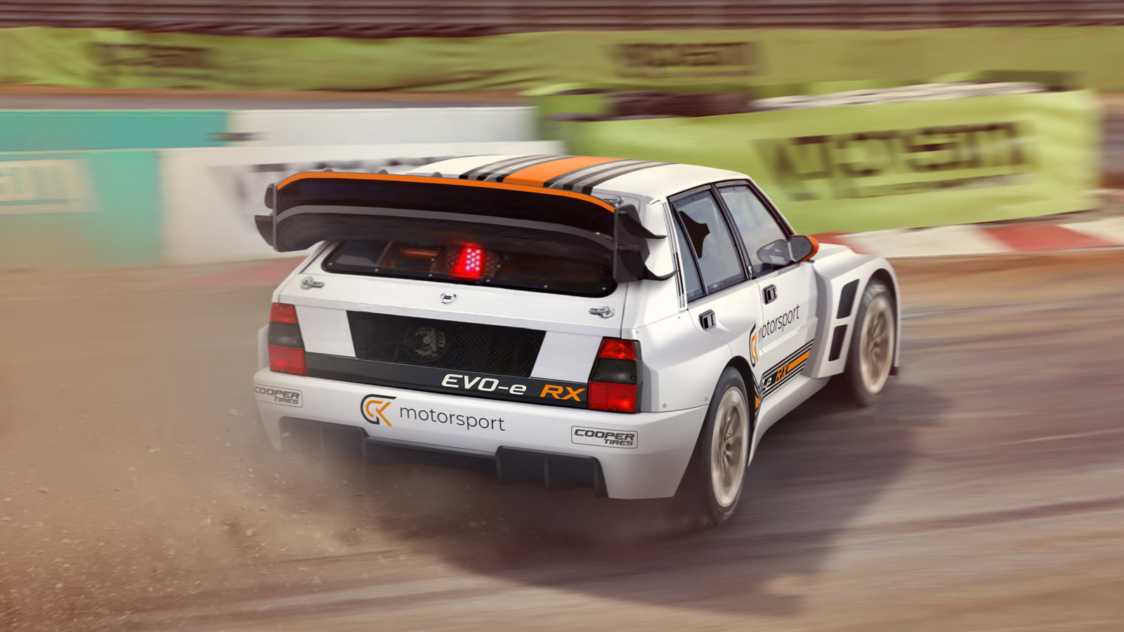An Electric Lancia Delta With 670bhp Is Heading For World Rallycross